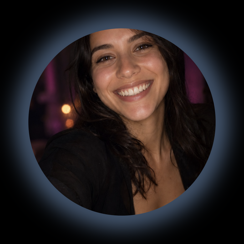 Glowfie sticker rendered by the app